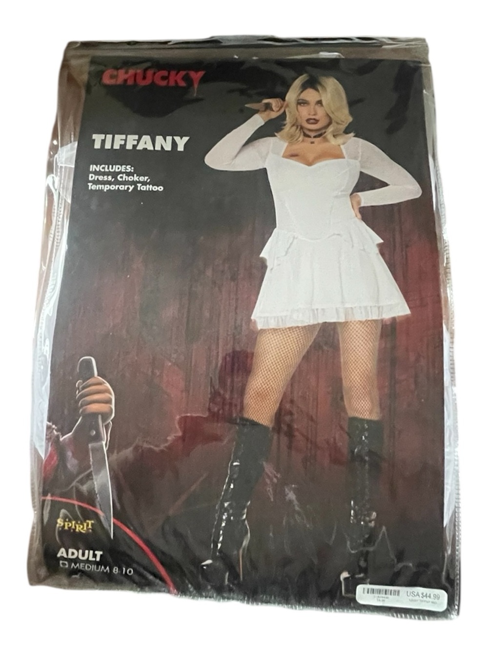 Spirit White Long-Sleeve Sweetheart Mini Dress - Picture 3 of 4